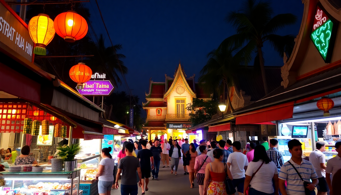 Discover the Vibrant Nightlife of Hua Hin: Things to Do After Dark